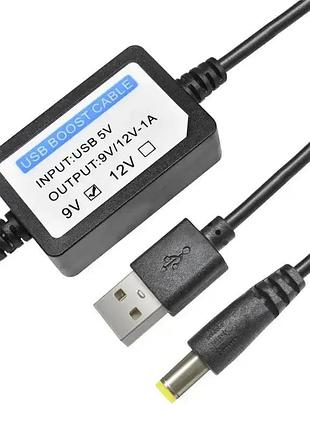 Потужний підвищуючий usb перетворювач напруги dc 5 в 9 вольт, 1 ампер nectronix ubc-9
