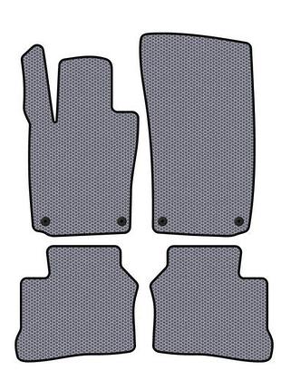 Резиновые коврики carsuit (2009-2013, купе, 4-дверный, серый) для porsche panamera