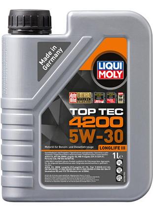 Синтетическое моторное масло - top tec 4200 sae 5w-30 1л.