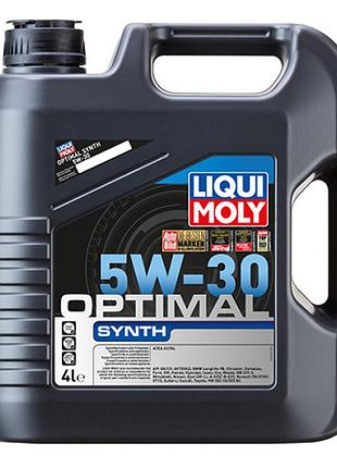 Синтетична моторна олива - optimal synth sae 5w-30 4л.