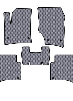 Резиновые коврики carsuit (серый) для porsche cayenne 2003–2010 гг