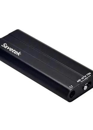 Міні диктофон з активацією голосом savetek 600 (gs-r21), 8 гб, mp3, vox, 50 годин запису