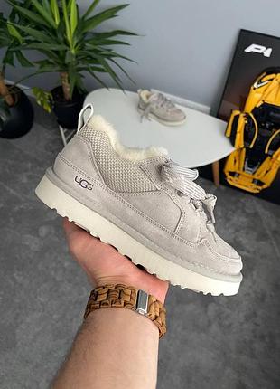 Жіночі сірі черевики ugg lo lowmel sneaker grey х угг бутс 36