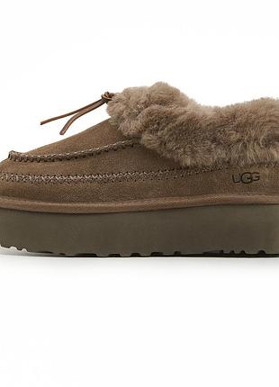 Жіночі коричневі уггі ugg tasman alpine brown platform х угг тасмен 36