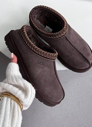 Жіночі коричневі уггі ugg tasman ii brown х угг тасмен 36