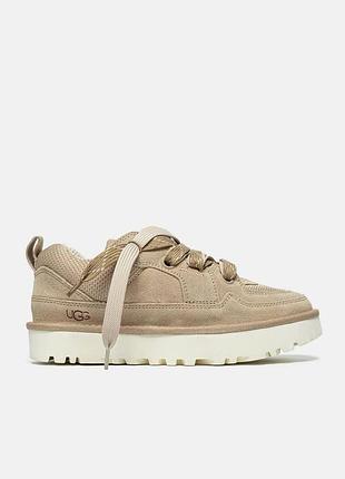 Бежеві черевики унісекс ugg lo lowmel sneaker mustard seed х угг бутс 36