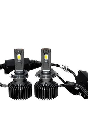Led-лампи з обманкою h7, h1, h3, h11, hb4 (5500 k) 75 ватів michi mi led can h7 12-24 вольта h3