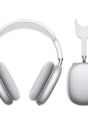Беспроводные наушники hoco w65 plus с активным шумоподавлением bluetooth 5.4/aux/tf-карта 400 мач до 45 часов серебристые