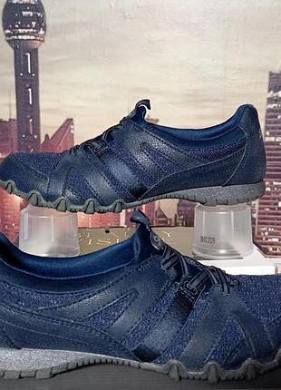 Женские кроссовки/мокасины skechers relaxed fit air-cooled memory foam. модель / артикул: 49616 nvy. размер 37, стелька 24 см, страна производитель вьетнам