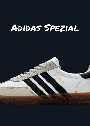 Adidas spezial white black beige