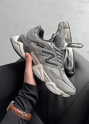 Сірі кросівки унісекс new balance 9060 grey cordura х нью беланс 43