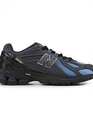 Чоловічі чорні кросівки new balance 1906 cordura light blue х нью беланс 42