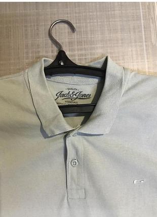 Jack&jones 💙чоловіча котонова футболка-поло💛розмір l 50/ чоловічий одяг/унісекс