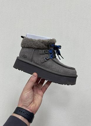 Черные женские ботинки ugg funkarra cabin cuff grey х угг бутс 39