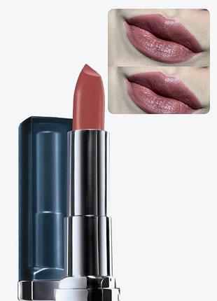 Матова помада для губ – 988 brown sugar maybelline color sensational