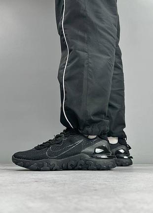 Nike react black 5