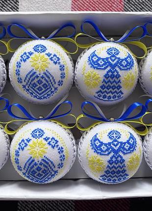 Вишиті іграшки на ялинку / берегиня / іграшки на ялинку / новорічні іграшки