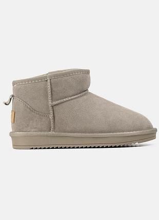 Сірі замшеві уги ugg ultra mini grey х угг ультра міні 38