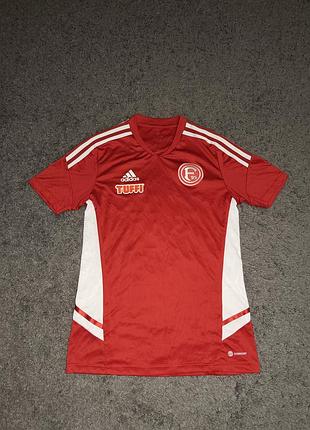 Футбольная футболка adidas fortuna düsseldorf, фортуна дюссельдорф
