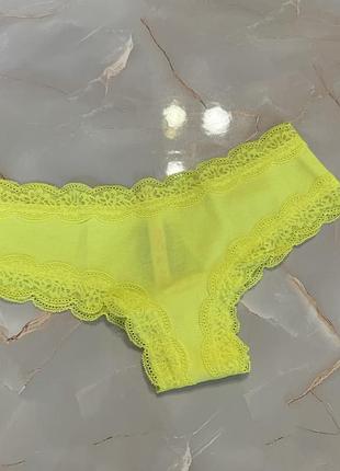 Котонові трусики victoria’s secret pink розмір с