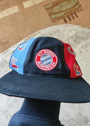 Винтажная кепка snapback adidas x fc bayern münchen 90-х