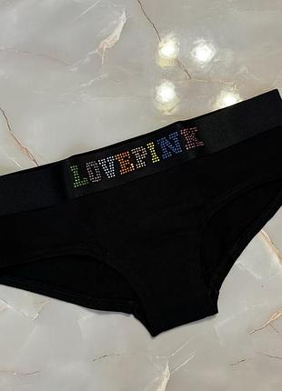 Котонові трусики victoria’s secret pink розмір с
