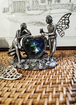 Кристалл swarovski.редкая romancing the fairies от j. ascaugh - 3923. олово.