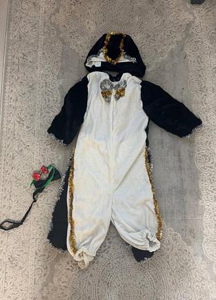 Костюм снеговика новогодний 85 см