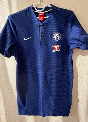 Чоловіча футболка поло nike фк челсі / chelsea fc (розмір s, оригінал)