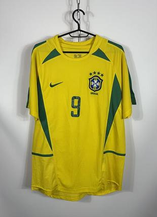 Футбольная футболка nike brazil ronaldo 9