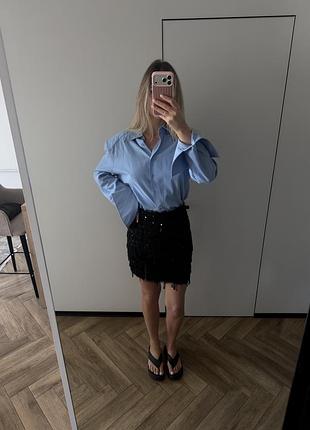Спідниця в паєтки h&m 5