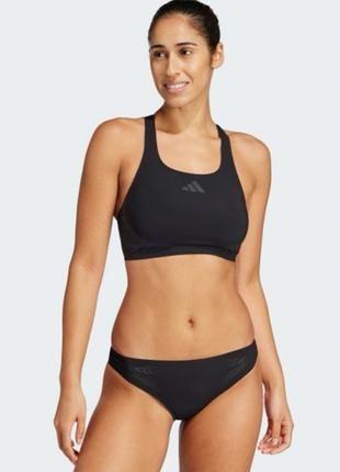 Спортивный раздельный купальник adidas lanelux y-back bikini новый с бирками xl (идет на l/48)