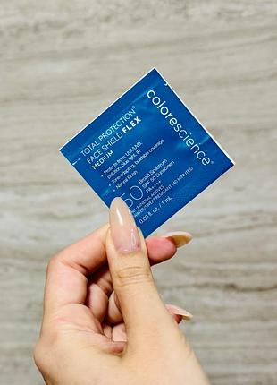 Сонцезахисний крем з адаптивними пігментами colorescience face shield flex spf 50