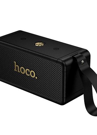Портативная bluetooth колонка 40 вт 240x112x98 мм usb aux fm черная hoco ht1 max marquis