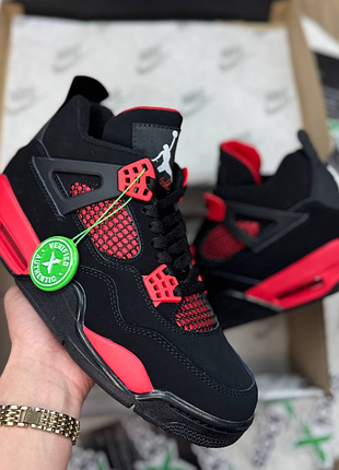 Air 4 сrimson red thunder 38-46