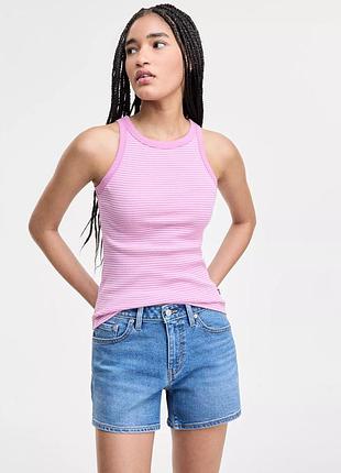 Женская майка levi's в рубчик