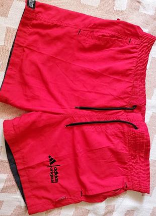 Шорти червоні adidas l/m