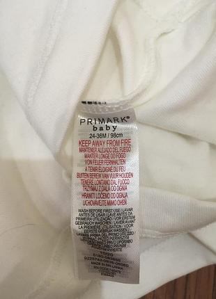 Боді primark на 2-3 роки 3