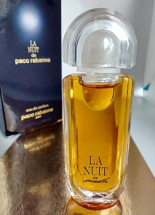La nuit paco rabanne вінтаж мініатюра 5 мл