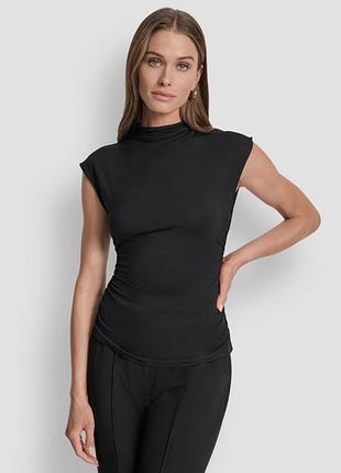 Женская майка dkny с воротником