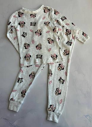 Піжама на дівчинку демісезонна minnie mouse primark р.68, 74, 80 см (3-12 місяців)