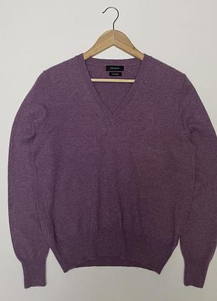 M&s autograph светр жіночий 100% кашемір бузкового кольору, розмір uk14 eu42 us10