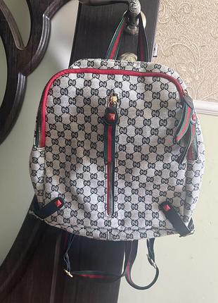 Гарний рюкзак, gucci, жіночий, оригинал