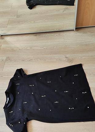 Сукня чорна міні zara