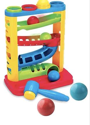 Развивающая горка smily play