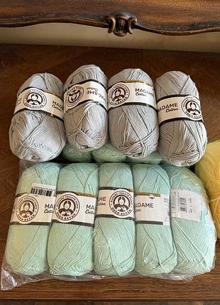Madam cotton пряжа нова
