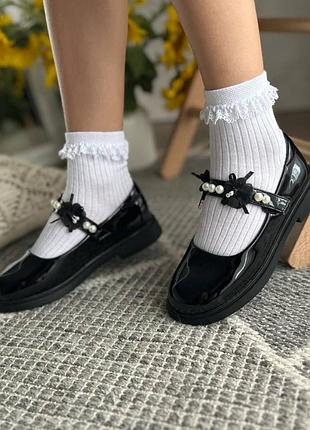 Школьные туфли для девочки