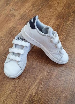 Кроссовки adidas белые 31 размер 18,5 см
