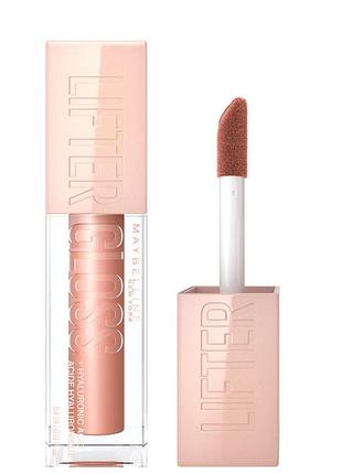 Maybelline new york lifter gloss зволожувальний блиск для губ з гіалуроновою кислотою