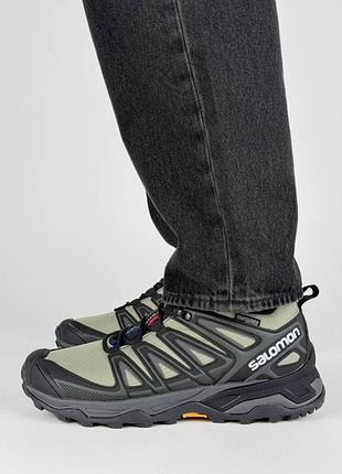 Мужские кроссовки salomon speedcross pro thinsulate olive black